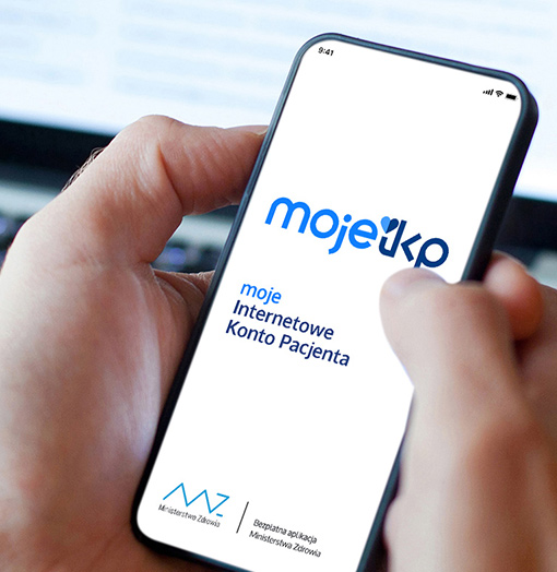 Aplikacja mobilna mojeIKP w telefonie