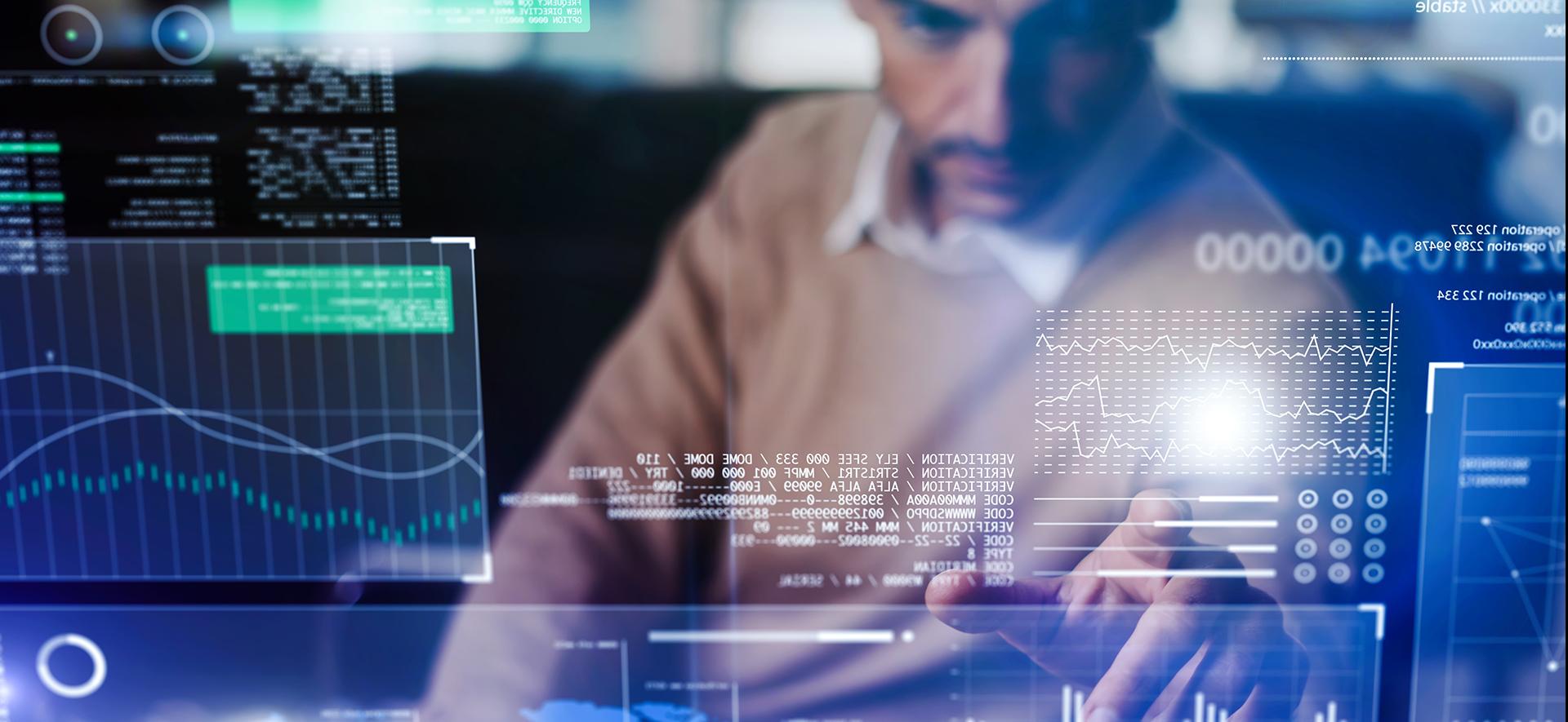 młody mężczyzna w pracy