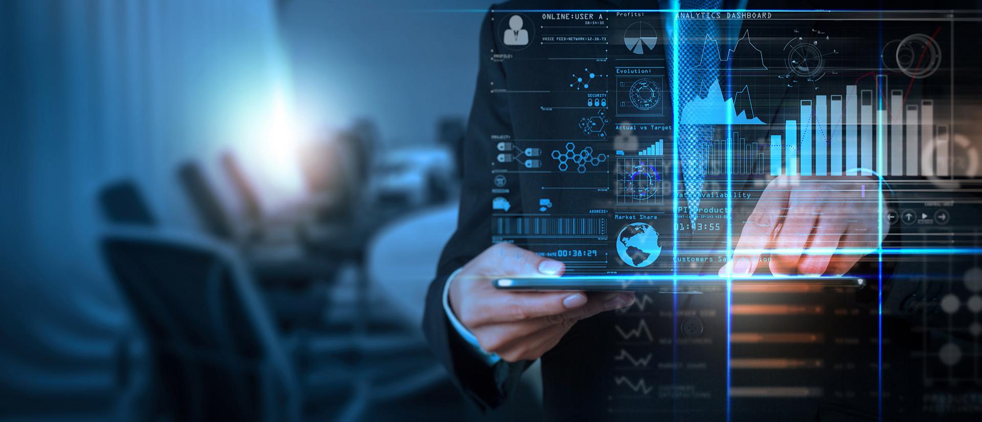 zdjęcie przedstawiające analityka biznesowego